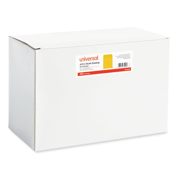 Universal® Self-stick Open-end Catalog Envelope, #10 1-2, Square Flap, Self-adhesive Closure, 9 X 12, Brown Kraft, 250-box freeshipping - TVN Wholesale